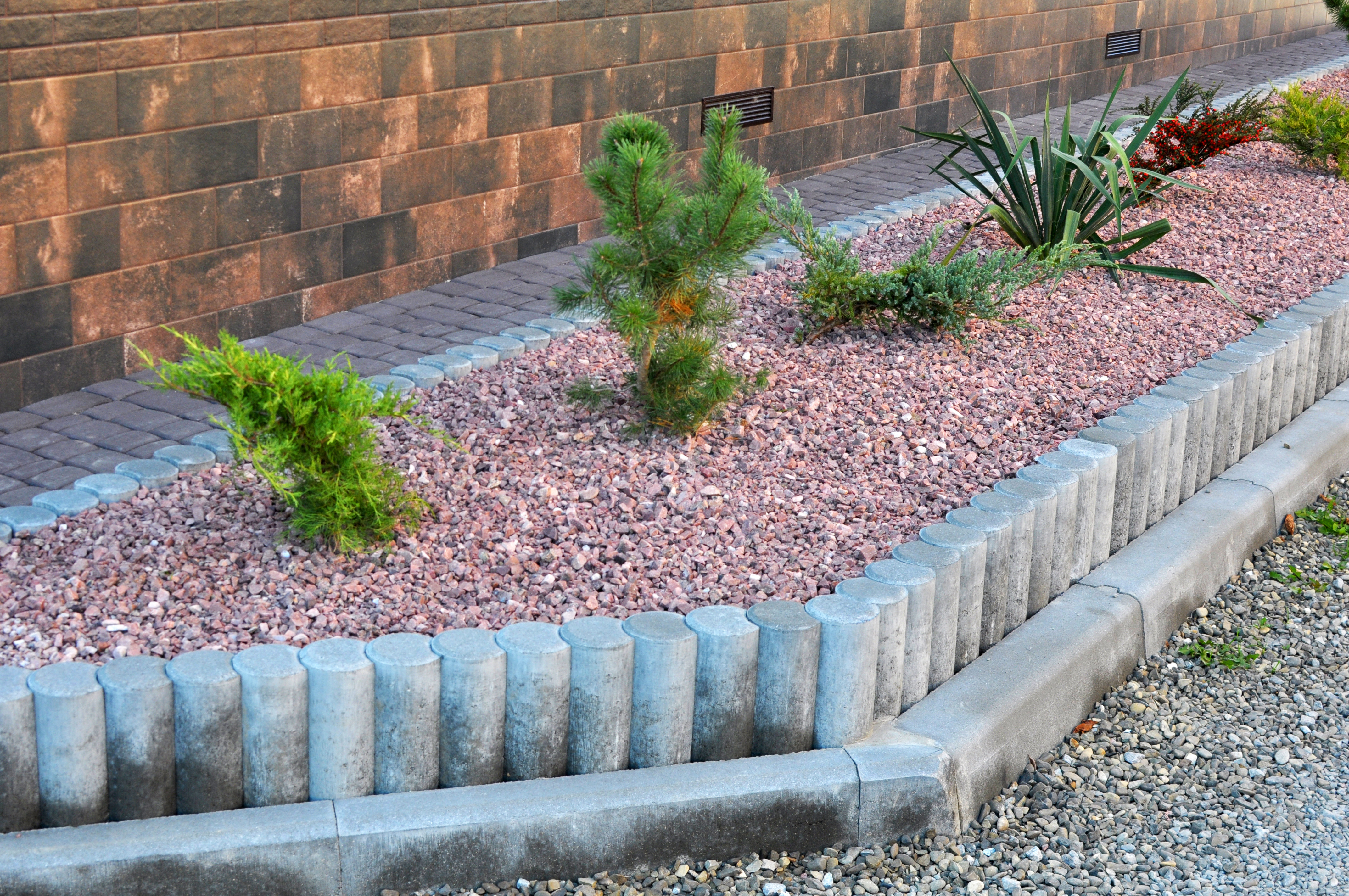 color rocks for landscaping